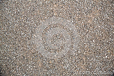 Close up fine gravel texture. gravel background, pebble wallpaper. image for background, wallpaper and copy space. Stock Photo