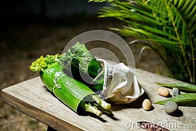 Close up of fresh organic vegetable Stock Photo