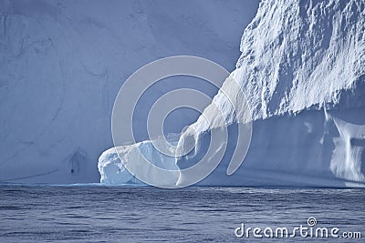 Close-up of an giant iceberg Stock Photo
