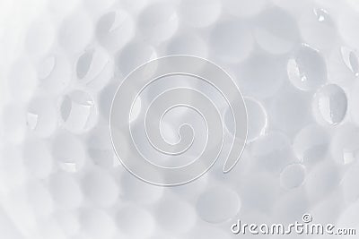 CLose up of a Golf Ball texture Stock Photo