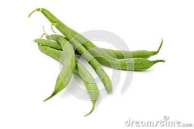 Close up of green beans Stock Photo