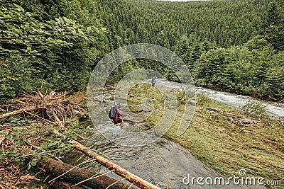 A close up of a hillside next to a body of water Editorial Stock Photo