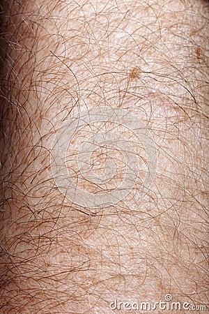 Close-up of human skin Stock Photo