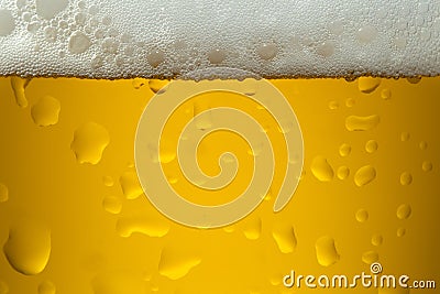 Close up image of a beer Stock Photo