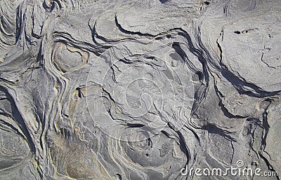 Close up of intricate texture of rock formation as background. Stock Photo