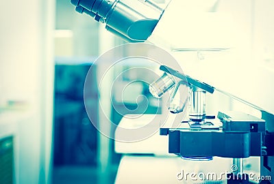 Close up Laboratory equipment. Stock Photo