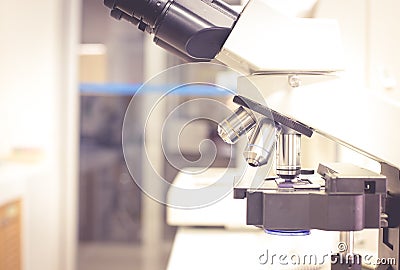 Close up Laboratory equipment. Stock Photo