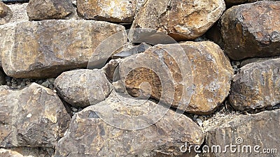 Large Boulders, Rock Textures, Rock Wall Stock Photo