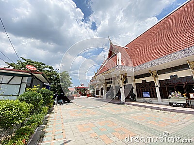 Lham Tai temple at Chachoengsao , Thailand Editorial Stock Photo