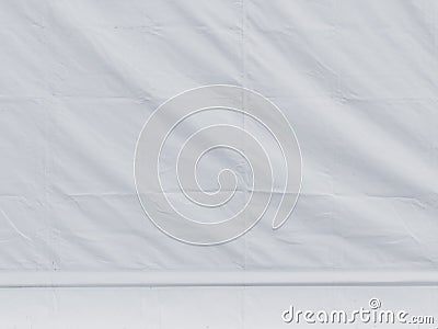 Light background white tarpaulin Stock Photo