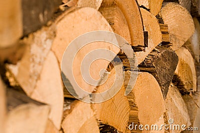 Close-up lumber wood Stock Photo