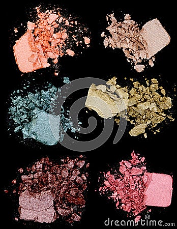 Close up of a make up powder Stock Photo