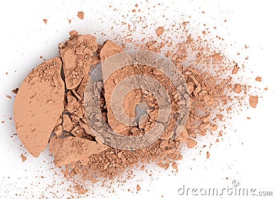 Close up of a make up powder Stock Photo