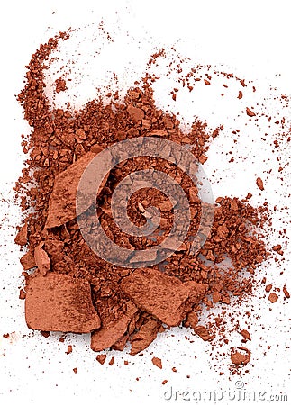 Close up of a make up powder Stock Photo