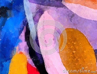 Close up oil paint abstract background. Art textured brushstroke Stock Photo