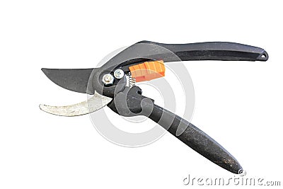 Garden pruners/shears Stock Photo