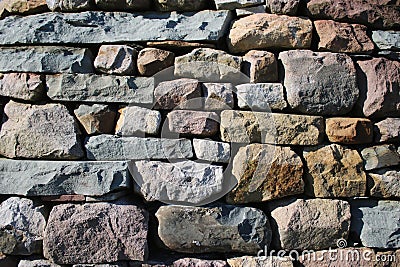 Close up of part of wall of Horizon Line Chamber Stock Photo