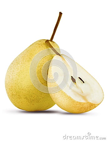 Close up of pear Stock Photo