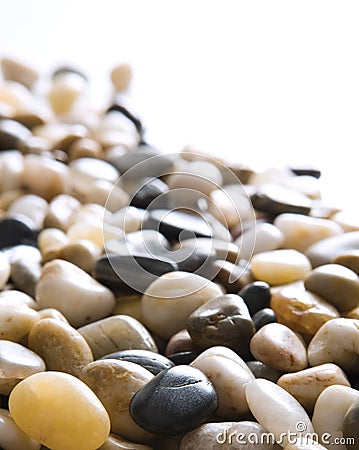 Close up of pebbles Stock Photo