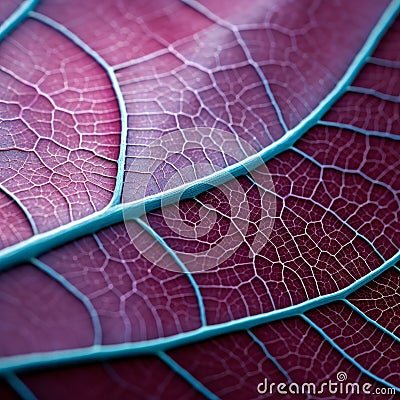 Vibrant Close-up: Organic Contours Of Azalea Leaf In Uhd Stock Photo