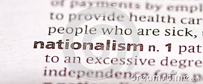 Nationalism Stock Photo