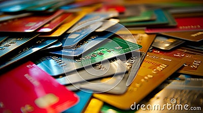 Credit Cards Stock Photo