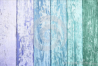 Cracked pastel color wooden background close-up Stock Photo