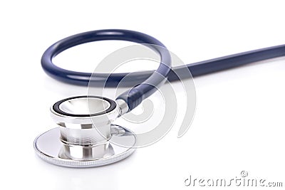 Close up of a professional stethoscope Stock Photo