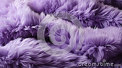A close up of purple fur Stock Photo