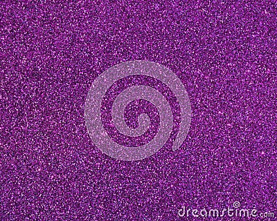 Close up purple glitter background Stock Photo