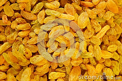 Close-up of raisins, sold at a shopping festival Stock Photo