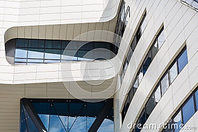 Close-up of Renaissance Minsk Hotel Editorial Stock Photo