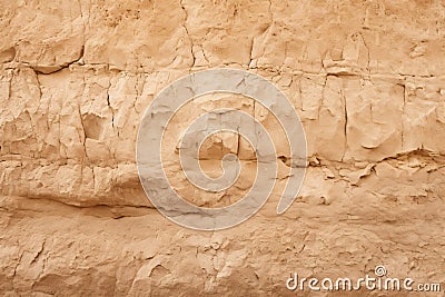 Close-up of a rough, textured rock wall Stock Photo