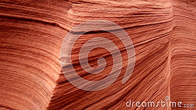 Sandstone texture, Upper Antelope Canyon, Arizona Stock Photo