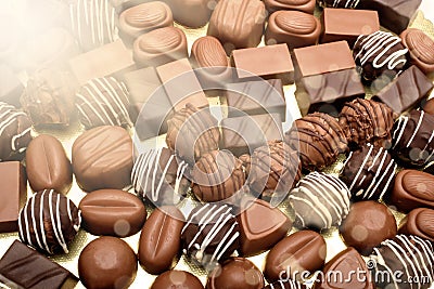 chocolates Stock Photo