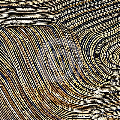 A close-up shot of a textured fabric with abstract weaves and patterns in bold, contrasting colors4, Generative AI Stock Photo