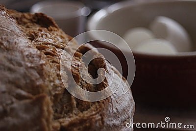 Close up of bread Stock Photo