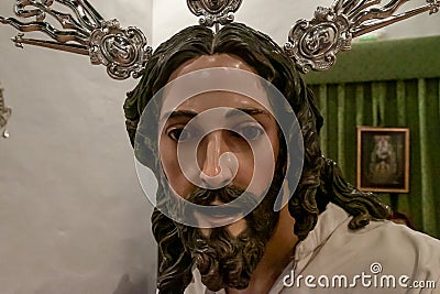 Close-up of a statue of Jesus Christ Editorial Stock Photo