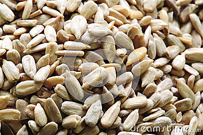 Close up of sunflower seeds Stock Photo