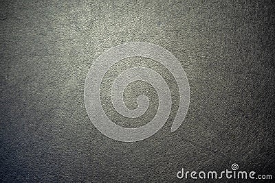 Close-up surface of leatherette black color for textured background Stock Photo