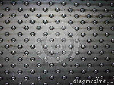 Close up Texture Checkered Plate Stock Photo