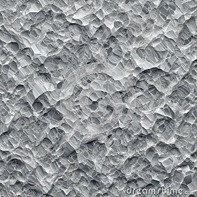 Close-up Texture of Crumpled Aluminum Foil, AI Generated Stock Photo