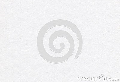 Close up view of rough white watercolor paper background. Stock Photo