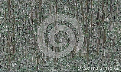close-up view textured surface with vertical lines and pattern small dots or specks, resembling forest or Stock Photo