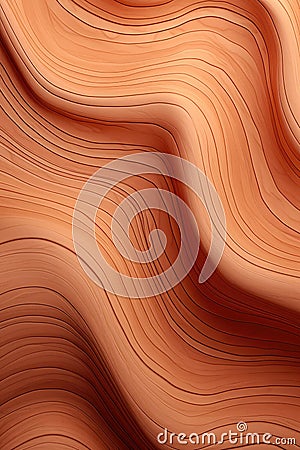 Close-Up View of Textured Wood Grain Stock Photo