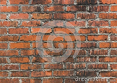 Close up of a vintage brick wall Stock Photo