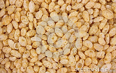 Close View Generic Rice Cereal Stock Photo
