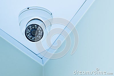 Closed Circuit Camera Stock Photo