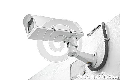 Closed-circuit television (CCTV) Stock Photo