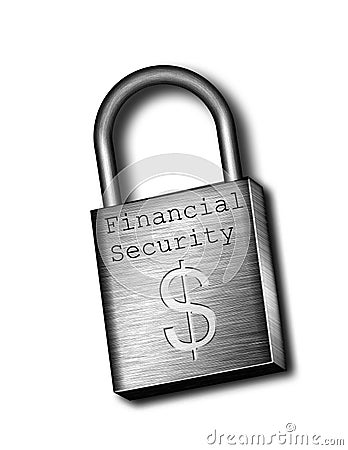 Financial Security Stock Photo